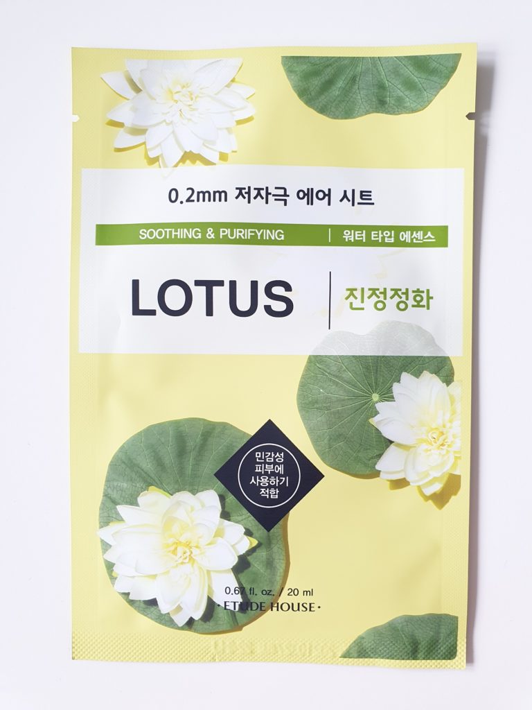 ETUDE HOUSE 0.2 Therapy Air Mask Lotus