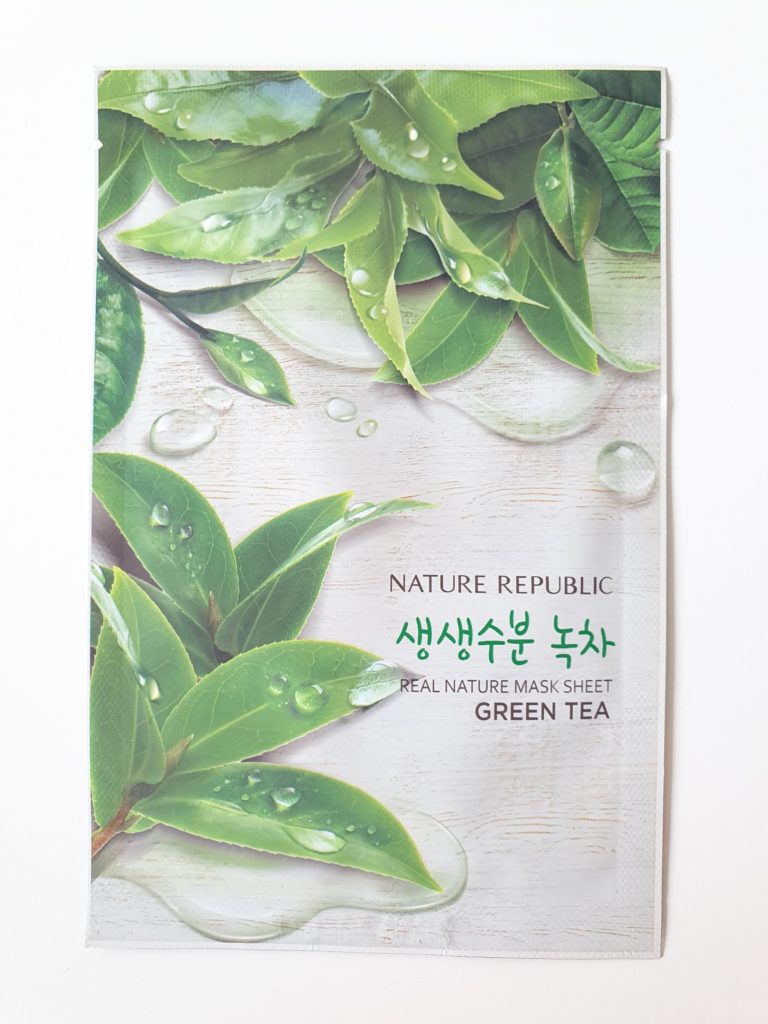 NATURE REPUBLIC Real Nature Mask Sheet Green Tea
