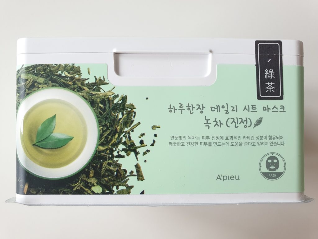 A’PIEU Daily Sheet Mask Green Tea