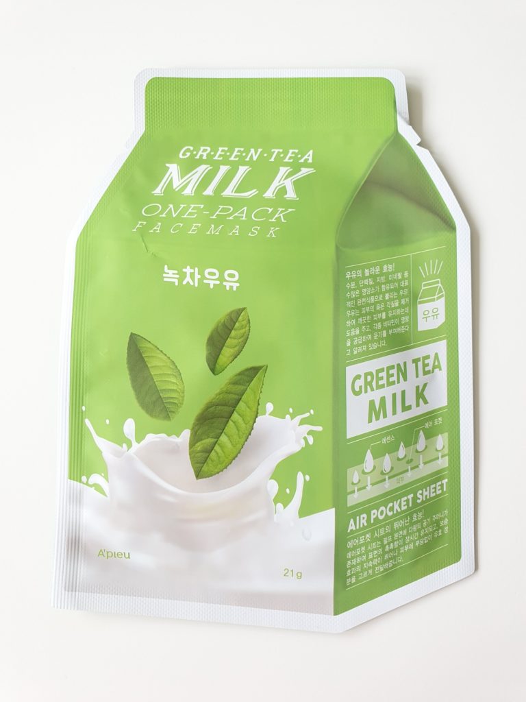 A’PIEU Green Tea Milk One-Pack