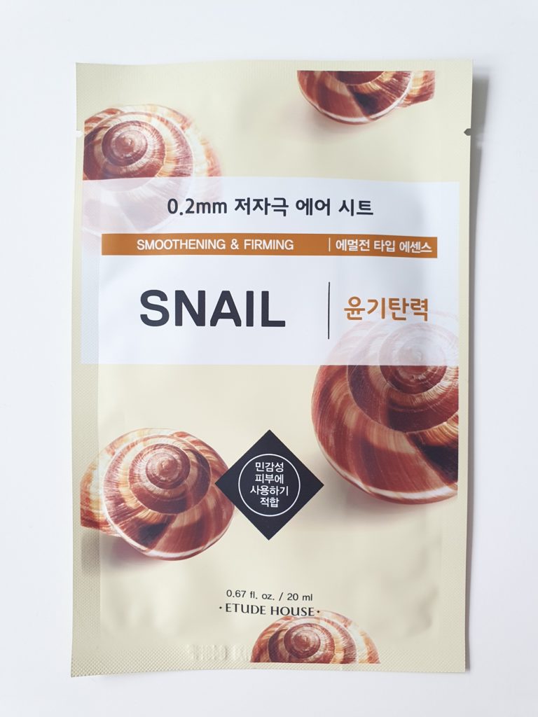 ETUDE HOUSE 0.2 Therapy Air Mask Snail