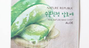 Mehr über den Artikel erfahren NATURE REPUBLIC Real Nature Mask Sheet Aloe