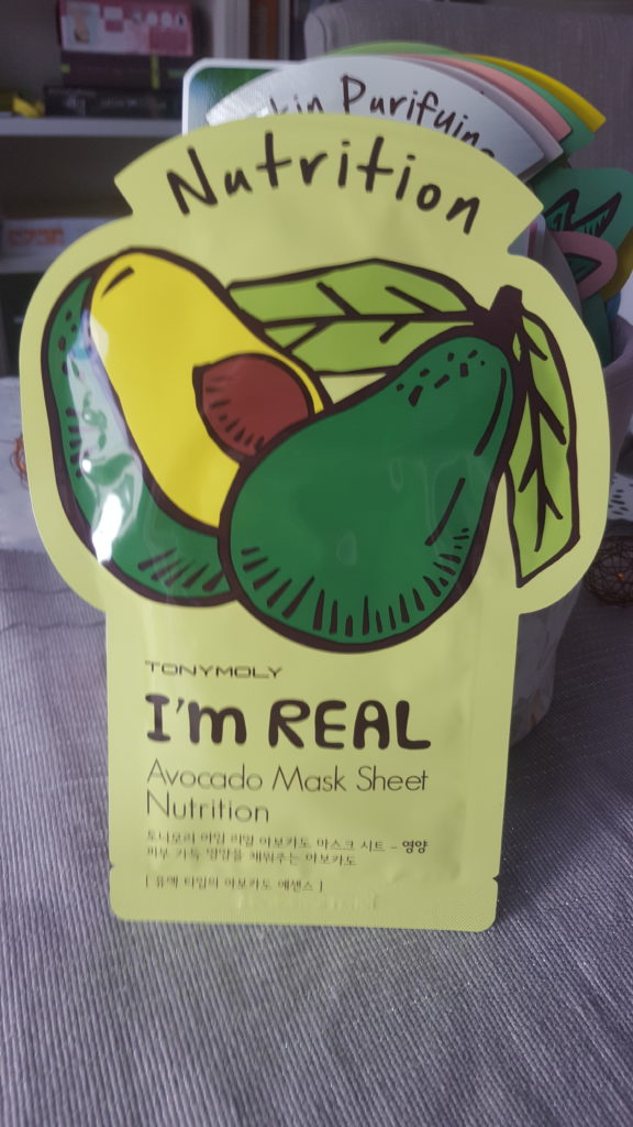 TONYMOLY I’m REAL Avocado Mask Sheet