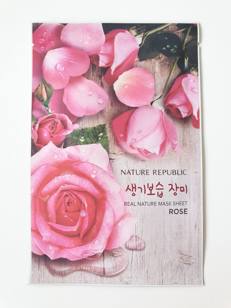 NATURE REPUBLIC Real Nature Mask Sheet Rose