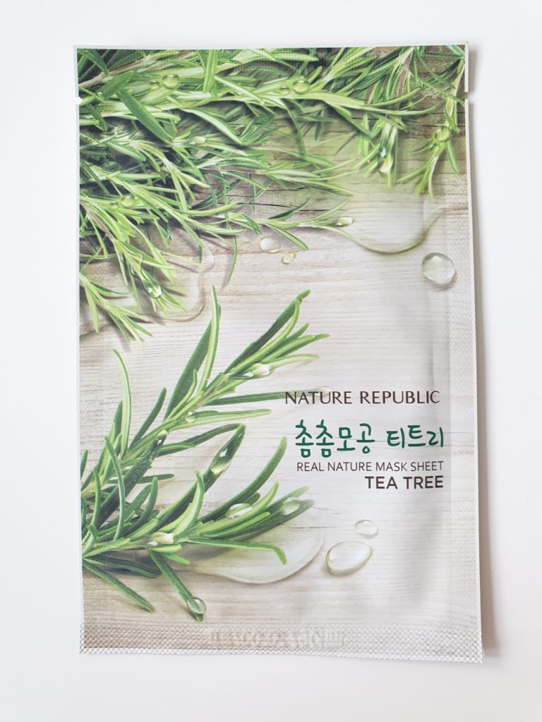 NATURE REPUBLIC Real Nature Mask Sheet Tea Tree