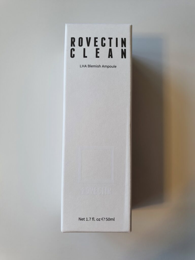 Rovectin Clean LHA Blemish Ampoule Erfahrung