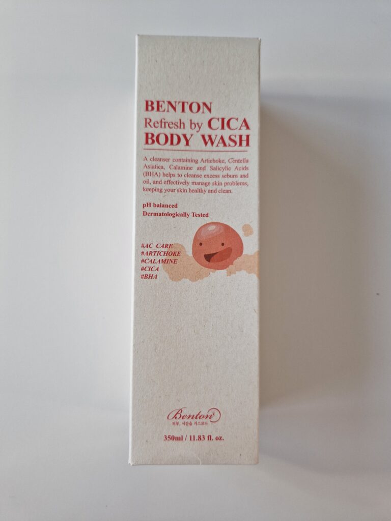 Ich habe das Benton Refresh by CICA Body Wash getestet.