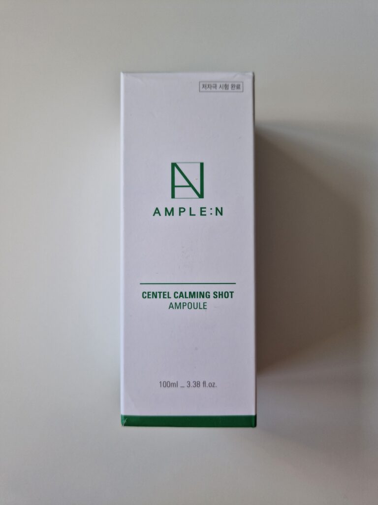 Ich habe die AMPLE:N Centel Calming Shot Ampoule getestet.