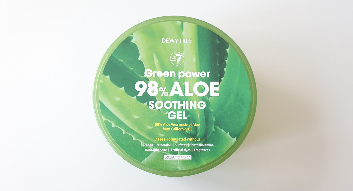 You are currently viewing DEWYTREE Green Power Aloe Soothing Gel – kühlende Feuchtigkeitspflege für den Sommer!