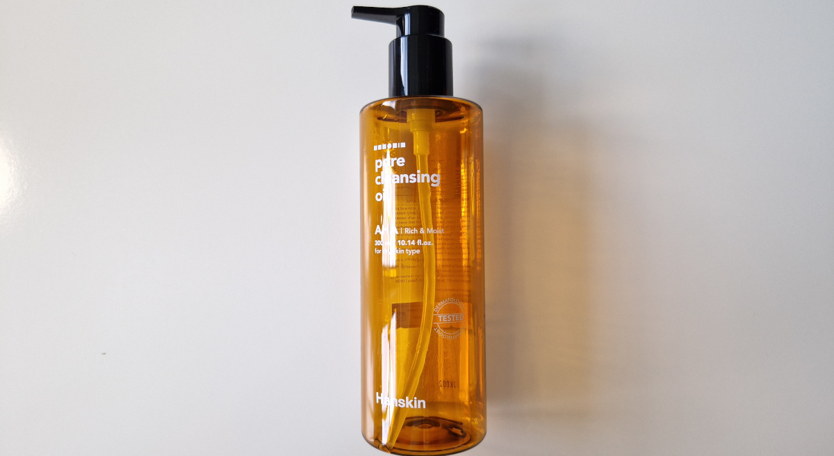 Du betrachtest gerade Hanskin Pore Cleansing Oil AHA – bestes Reinigungsöl für das Gesicht! 😍