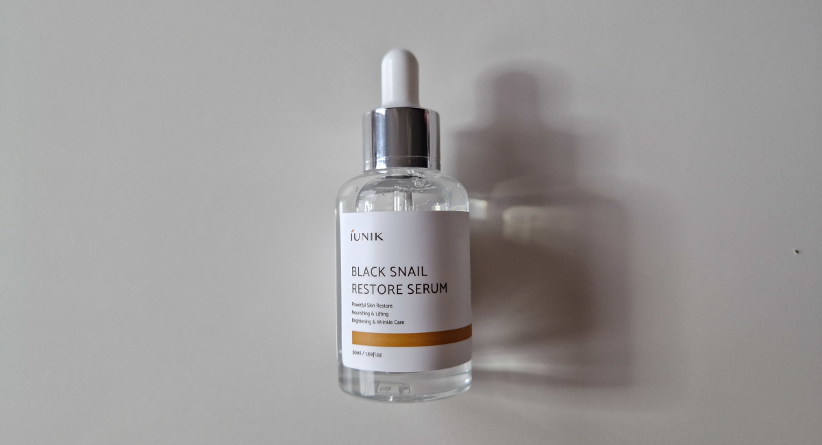 You are currently viewing iUNIK Black Snail Restore Serum – reparierendes Serum für jeden Hauttyp!